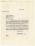 Letter: [Letter from John J. Herrera to Claude Fernandez - 1952-08-01]