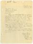 Letter: [Letter from G. F. Soria to John Herrera - 1953-03-30]