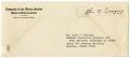 Letter: [Envelope from Olin E. Teague to John J. Herrera - 1966-02-03]