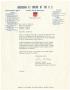Letter: [Letter from Louis P. Tellez to John J. Herrera - 1966-02-08]