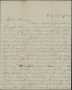 Letter: Letter to Cromwell Anson Jones, 26 September [1876]
