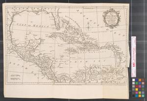 Primary view of Map of the Gulf of Mexico, the islands and countries adjacent : for the Rev. Dr. Robertson's History of America.