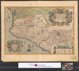 Primary view of Hispaniae novae sivae magnae, recens et vera descripto 1579.