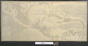 Primary view of Carte des Isles Antilles et du Golfe du Mexique : avec la majeure partie de la Nouvelle Espagne.