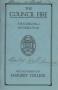 Book: Council Fire, Handbook of McMurry College, 1925-1926