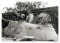 Photograph: [Charles Wilson in Israel in Captured Tank ]