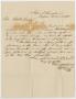 Letter: [Letter from J. W. Mann to Robert M. Johnson, October, 1837]
