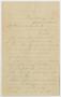 Letter: [Letter from B. F. Lee to Paul Osterhout, October 2, 1881]