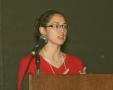 Photograph: [Megan Nims Speaking at TCAFS Annual Meeting]