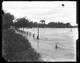 Photograph: Bosque River Flood, RR Bridge #4