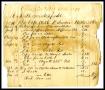Letter: [Ledger sheet showing transactions between L.H. Scrutchfield and De C…