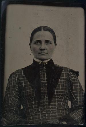 [Woman in Checkered Dress]