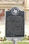 Photograph: Historic plaque, Milam County Courthouse