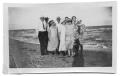 Photograph: [Group of Men and Women on the Beach]