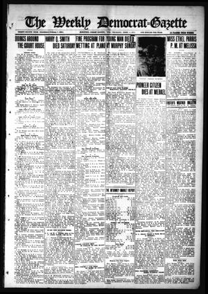 Primary view of The Weekly Democrat-Gazette (McKinney, Tex.), Vol. 32, Ed. 1 Thursday, April 1, 1915