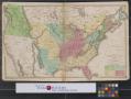 Map: The United States, Texas & the British Provinces of the Canadas, Newf…