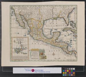 Primary view of A new & accurate map of Mexico or New Spain together with California, New Mexico &c.