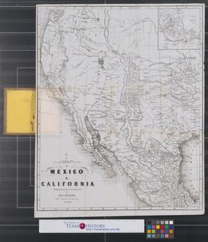 Primary view of Map of Mexico & California.