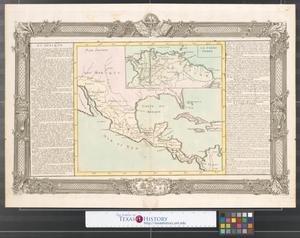 Primary view of [Carte du Mexique, Nouvelle Mexique, et La Terre Ferme]