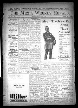 The Mexia Weekly Herald (Mexia, Tex.), Vol. 22, No. 36, Ed. 1 Friday, September 3, 1920