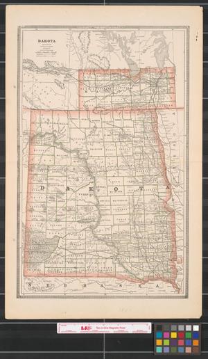 Primary view of [Maps of Dakota, Minnesota, and North Carolina]
