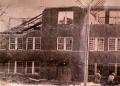 Photograph: Brick School Building Being Torn Down