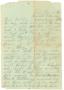 Letter: [Letter to Johnson Moorhead from his sister Emma of Turon City, KS]