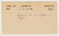 Primary view of [Personnel Record for J. D. Tippit]
