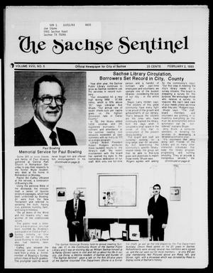 The Sachse Sentinel (Sachse, Tex.), Vol. 18, No. 5, Ed. 1 Tuesday, February 2, 1993