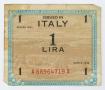 Physical Object: [1 Italian Lira]