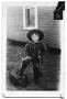 Postcard: Postcard of a young Kenneth Scrivner in a cowboy outfit