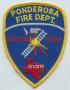 Physical Object: [Ponderosa, Texas Fire Department Patch]