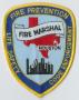 Physical Object: [Houston, Texas Fire Marshal Patch]