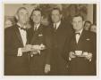 Photograph: [Men at Inaugural Reception]