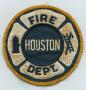 Physical Object: [Houston, Texas Fire Department Patch]