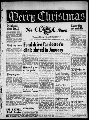 Claude News (Claude, Tex.), Vol. 75, No. 19, Ed. 1 Thursday, December 24, 1964