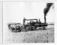 Photograph: 2 Men, Old Car, and Steam Thresher