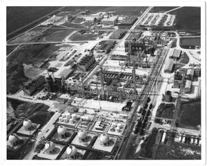 Aerial View of the Firestone Plant in Orange, Texas