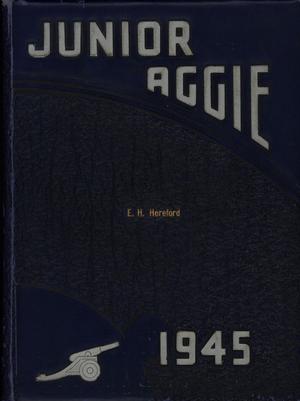 The Junior Aggie, Yearbook of North Texas Agricultural College, 1945