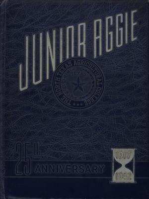 The Junior Aggie, Yearbook of North Texas Agricultural College, 1942