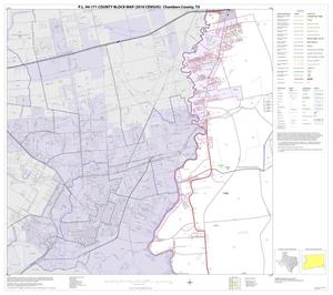Primary view of P.L. 94-171 County Block Map (2010 Census): Chambers County, Block 6