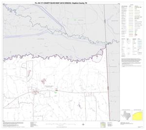 Primary view of P.L. 94-171 County Block Map (2010 Census): Hopkins County, Block 3