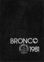 Yearbook: The Bronco, Yearbook of Hardin-Simmons University, 1981