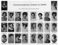 Photograph: Confirmation Class of 1963