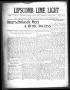 Newspaper: Lipscomb Lime Light (Lipscomb, Tex.), Vol. 4, No. 22, Ed. 1 Thursday,…