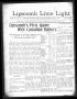 Newspaper: Lipscomb Lime Light (Lipscomb, Tex.), Vol. 1, No. 26, Ed. 1 Thursday,…