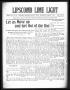 Newspaper: Lipscomb Lime Light (Lipscomb, Tex.), Vol. 3, No. 22, Ed. 1 Thursday,…