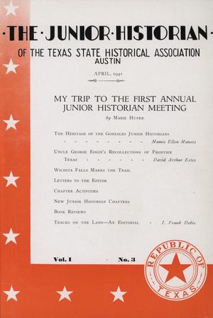 Primary view of The Junior Historian, Volume 1, Number 3, April 1941