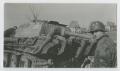 Photograph: [Jenkerson With German Tank]