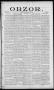 Newspaper: Obzor. (Hallettsville, Tex.), Vol. 17, No. 11, Ed. 1 Wednesday, Janua…
